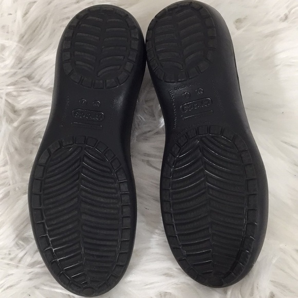 Crocs Women’s Kadee Flat Black sz 4 - Picture 13 of 13